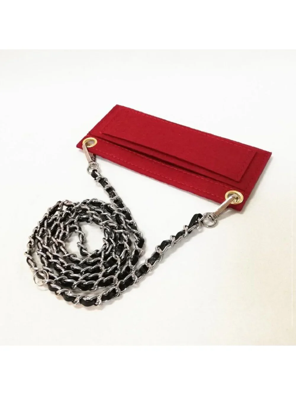 Chanel Lambskin Quilted Wallet Black Silver